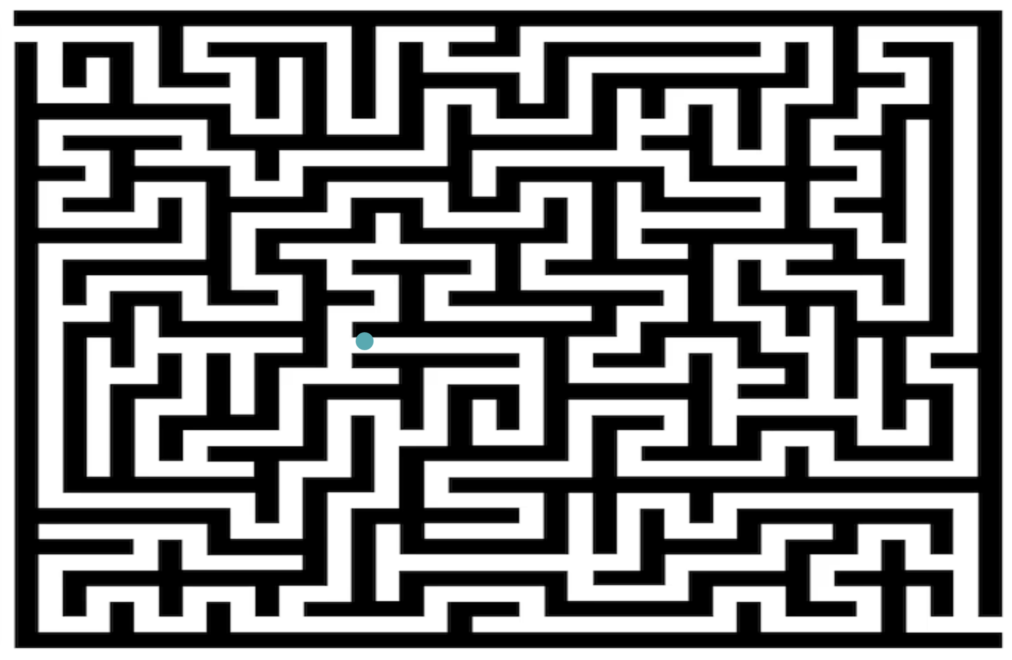 The ball continues on through the maze, keeping the original controls of the ball but smaller.