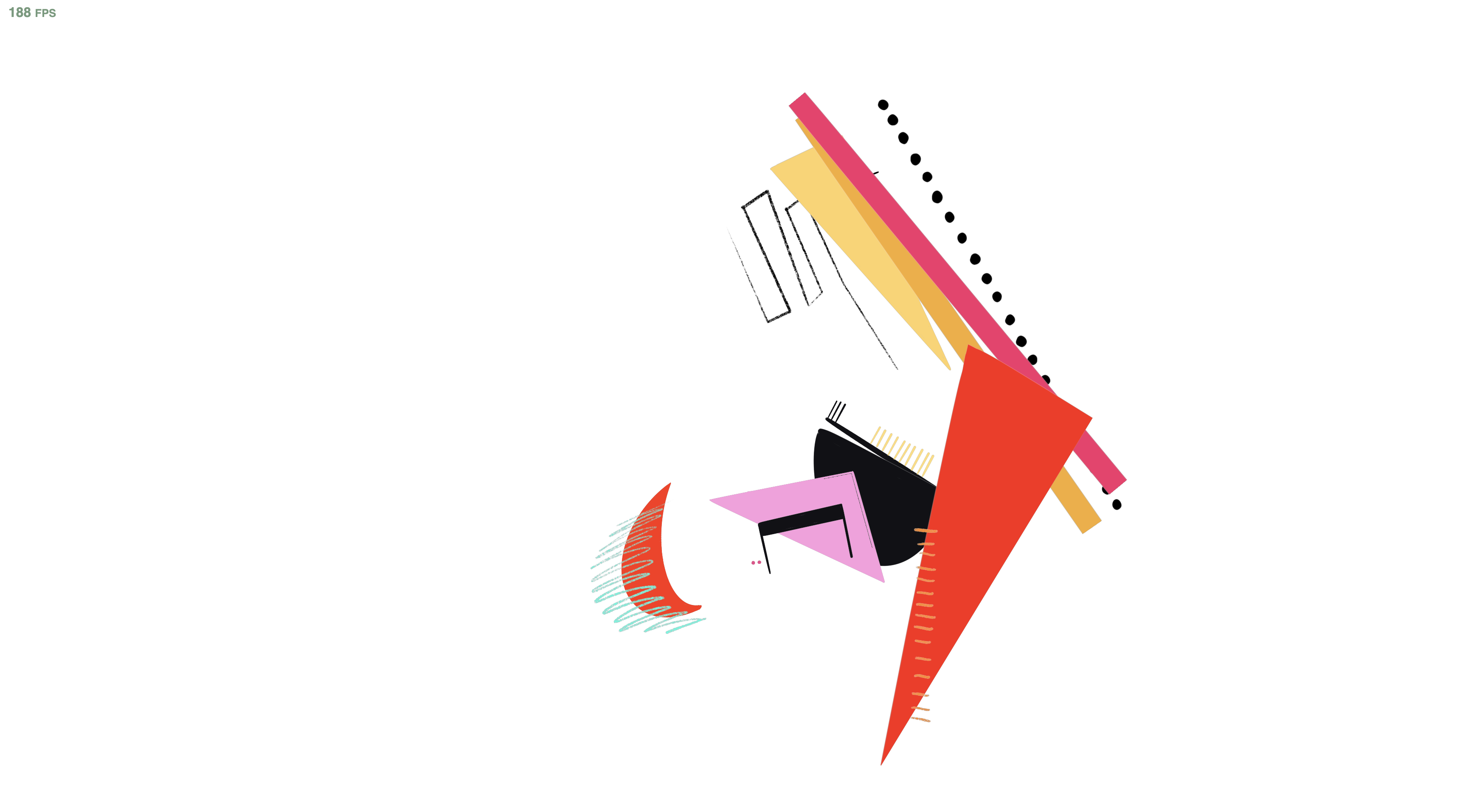 A screenshot of working with the other tutorial and personalized data portrait displayed on the live site